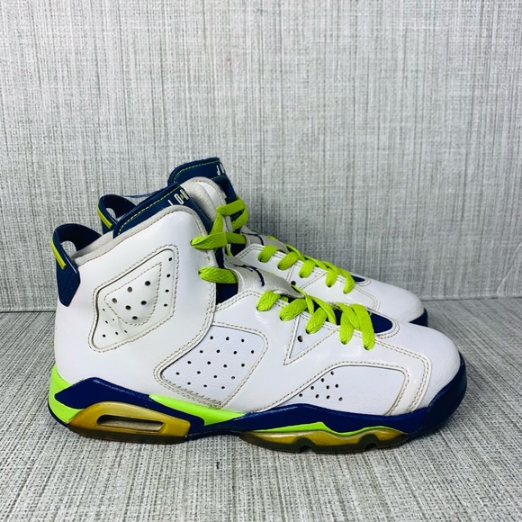 Nike Air Jordan VI 6 Retro GG Seahawks size 8 - Picture 5 of 8